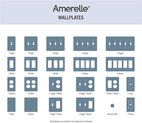 img 2 attached to Amerelle 65TTDB Wall Plate, Double Toggle