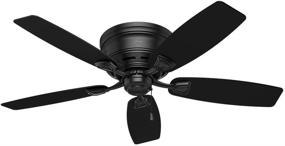 img 4 attached to 🌬️ Enhance Your Space with the Hunter Sea Wind 48" Indoor/Outdoor Ceiling Fan in Black