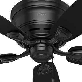 img 1 attached to 🌬️ Enhance Your Space with the Hunter Sea Wind 48" Indoor/Outdoor Ceiling Fan in Black