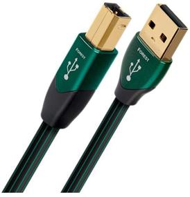 img 3 attached to 🎧 High-performance AudioQuest Forest USB A to USB B Cable - Extended length of 4.92 ft. (1.5m)