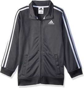 img 1 attached to Adidas Iconic Tricot Jacket Medium Boys' Clothing ~ Jackets & Coats