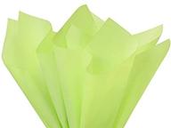 brand pistachio green tissue paper logo