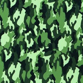 img 3 attached to 👕 Camo Pattern HTV Craft Vinyl Sheets for T-Shirts and Fabric - Heat Transfer Vinyl Ideal for Cricut, Silhouette, Cameo, Decals, Signs, Stickers - Craftables