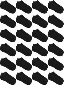 img 4 attached to URATOT Athletic Cushion Pairs Socks for Boys' Clothing