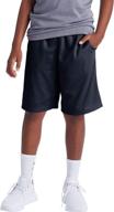 🩳 c9 champion boys' core mesh shorts - breathable 9" inseam activewear logo