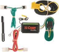 curt 56127 vehicle-side custom wiring harness for mitsubishi rvr, outlander sport, lancer – top quality 4-pin trailer connection logo