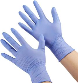 img 2 attached to ZOMCHAIN Nitrile Gloves Kids Gloves: Latex-Free, Food Grade, Powder-Free for 4-10 🧤 Years - Perfect for Kids Festival Preparation, Crafting, Painting, Gardening, Cooking, and Cleaning