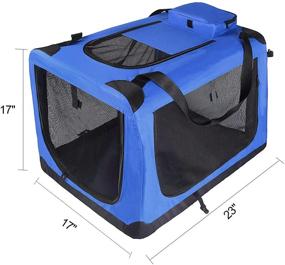 img 3 attached to Портативная дорожная переноска Kennel Foldable