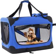 portable travel carrier kennel foldable logo