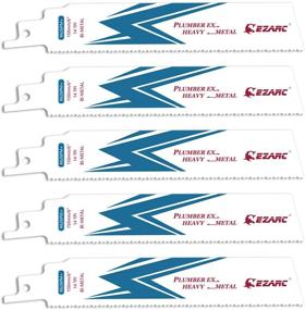 img 4 attached to EZARC 6-Inch Bi-Metal Cobalt Sabre Saw Blades - 14TPI R626PM+ (5-Pack) for Efficient Heavy Metal Cutting