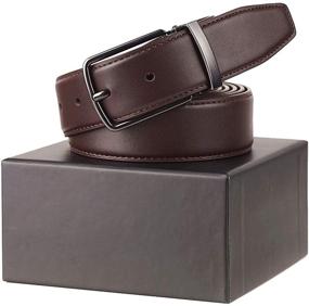 img 1 attached to 👖 MARACOCO Multiple Waist Sizes Belt for Men's Accessories in Belts