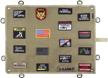 kosibate display tactical patches military logo