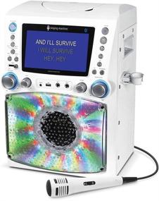 img 3 attached to 🎤 Singing Machine STVG785BTW Bluetooth Karaoke System