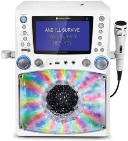 img 4 attached to 🎤 Singing Machine STVG785BTW Bluetooth Karaoke System