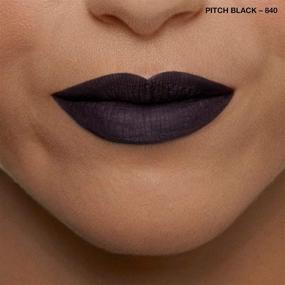 img 1 attached to 💄 Rimmel Stay Matte Lip Liquid, 0.21 Fl Oz в черном цвете 'Pitch Black', SEO-усовершенствованная версия