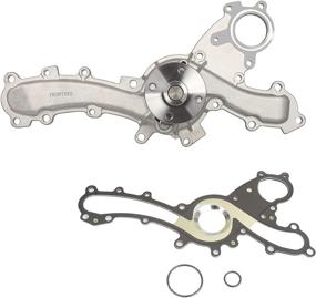 img 4 attached to IRONTREE AW6047 Professional Water Pump Kit with Gasket for Toyota and Lexus Vehicles - Compatible with 2005-2018 Avalon Camry Highlander Venza RAV4 Sienna ES350 RX350 RX450H, 3.5L V6 Engine, OE Replacement