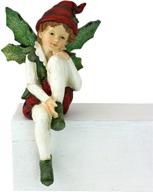 🎅 emmanuel - santa's holiday elf shelf sitter xmas decoration logo