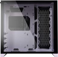 🖥️ lian li pc-o11dw 011 dynamic mid tower gaming case - white tempered glass chassis for atx computers logo
