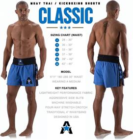 img 1 attached to 🩳 Muay Thai & Kickboxing Shorts by Anthem Athletics