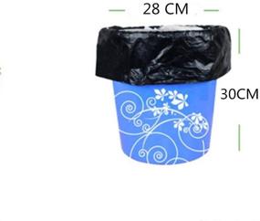 img 1 attached to Convenient 2.6-4 Gallon Black Small Trash Bags - 120 Counts, Ideal for Office & Bedroom Wastebaskets