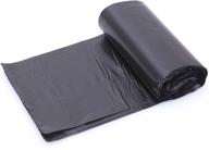 convenient 2.6-4 gallon black small trash bags - 120 counts, ideal for office & bedroom wastebaskets logo