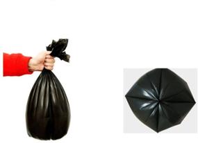 img 2 attached to Convenient 2.6-4 Gallon Black Small Trash Bags - 120 Counts, Ideal for Office & Bedroom Wastebaskets