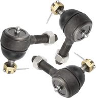 🏌️ club car ds golf cart ball joint kit & tie rod end set with grease fitting (1976-2008): complete your suspension system! logo