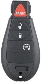 img 4 attached to 🔑 GQ4-53T Keyless Entry Fob with 4 Buttons, 1 PC Programmable Remote Key, Replaces# 56046955, 56046955AG, 56046955AA, 56046955AB, Compatible with 2013-2018 Dodge Ram 1500 2500 3500