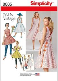 img 3 attached to Simplicity Vintage Lengths Pattern - Sizes 6 8 10 12 14 - Classic Designs for Timeless Style