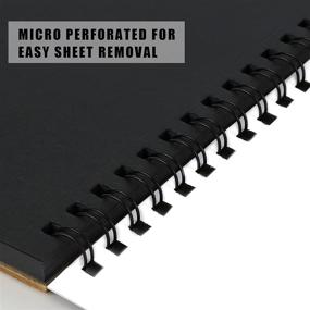 img 1 attached to 5-Pack of 5×8 Double Sided Heavyweight Charcoal Drawing Sheets