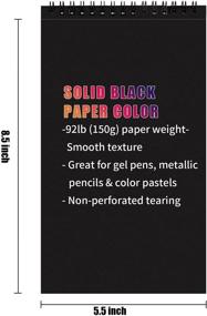 img 3 attached to 5-Pack of 5×8 Double Sided Heavyweight Charcoal Drawing Sheets