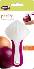 img 1 attached to Chef'n Easy Peel Onion Peeler