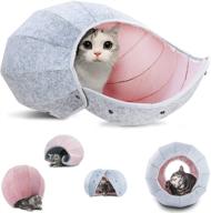 🐱 k·1 cat toy balls: interactive 8-in-1 bed cave condos with tunnel tube - portable, foldable & scratch resistant fun toy for indoor cats logo