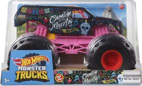 img 1 attached to Hot Wheels Monster Trucks Muertos