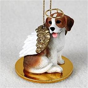 img 1 attached to 🐶 Adorn Your Space with the Beagle Angel Dog Ornament by Conversation Concepts