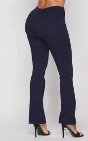 img 1 attached to Cello Womens Juniors Skinny Bootcut Sports & Fitness and Team Sports