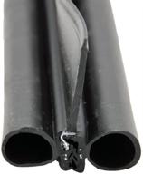 🔒 enhanced black double bulb seal with slide-on clip - ap products 018-478 logo