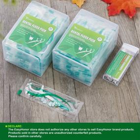 img 2 attached to 🦷 Dental Floss Picks with Travel Cases - 100 Counts, Individually Wrapped - Flossers, Sticks, Dental Sticks, Teeth Flossers Picks - Includes Mini Toothpick Box - Perfect Gift