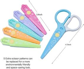 img 3 attached to Scissors Colorful Decorative Preschool Scrapbooking