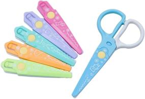 img 4 attached to Scissors Colorful Decorative Preschool Scrapbooking