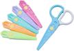 scissors colorful decorative preschool scrapbooking logo