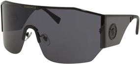 img 4 attached to Солнцезащитные очки Versace Black Lenses Metal