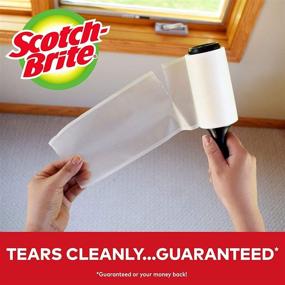 img 2 attached to Scotch Brite Lint Roller, Bulk Pack of 75 Sheets, 375 Sheets in Total