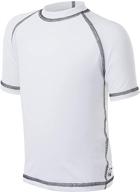 uzzi sleeve rashguard t shirt yellow boys' clothing in swim logo