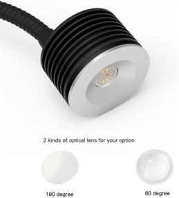 img 3 attached to 🐠 Lominie Full Spectrum LED Aquarium Light for Saltwater and Freshwater Coral, Reef, Planted Nano Tanks