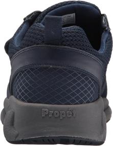 img 2 attached to Propet Stability Strap Sneaker Black Men's Shoes in Athletic