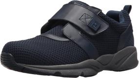 img 4 attached to Propet Stability Strap Sneaker Black Men's Shoes in Athletic