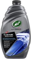 🚗 premium hybrid solutions ceramic wash and wax by turtle wax - 48 fl oz: the ultimate car cleaning solution! logo