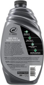 img 3 attached to 🚗 Premium Hybrid Solutions Ceramic Wash and Wax by Turtle Wax - 48 Fl Oz: The Ultimate Car Cleaning Solution!