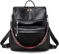 🎒 stylish and functional backpack fashion multipurpose designer shoulder women's handbags & wallets for satchels logo